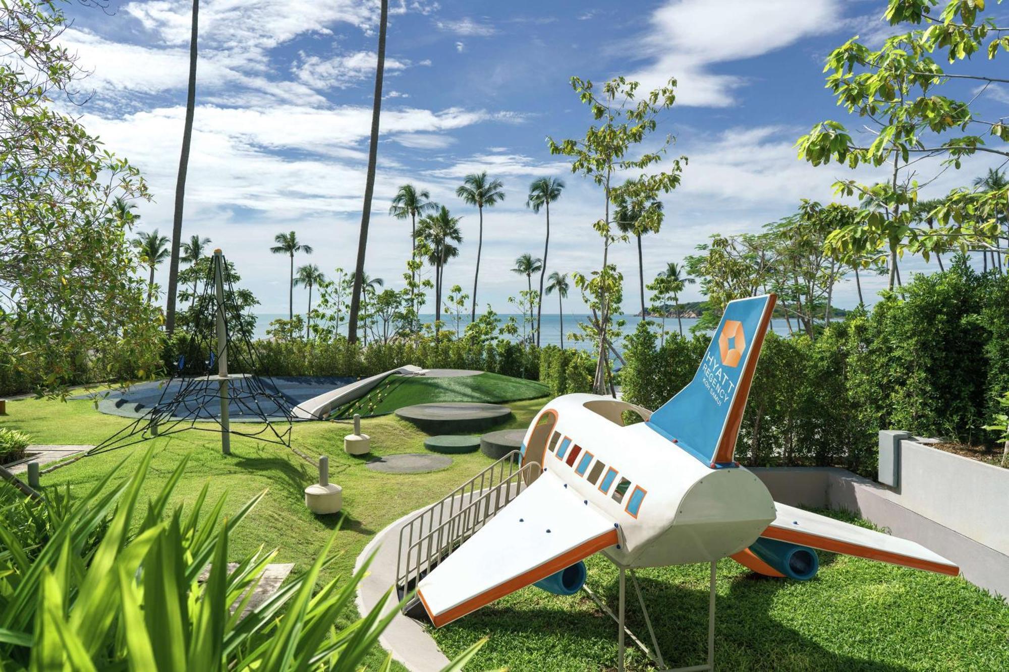 Hyatt Regency Koh Samui Hotel Bãi biển Chaweng Ngoại thất bức ảnh The Aviation Park