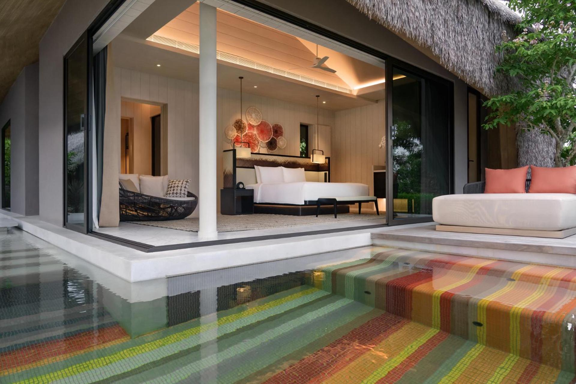 Hyatt Regency Koh Samui Hotel Bãi biển Chaweng Ngoại thất bức ảnh A pool villa at the resort